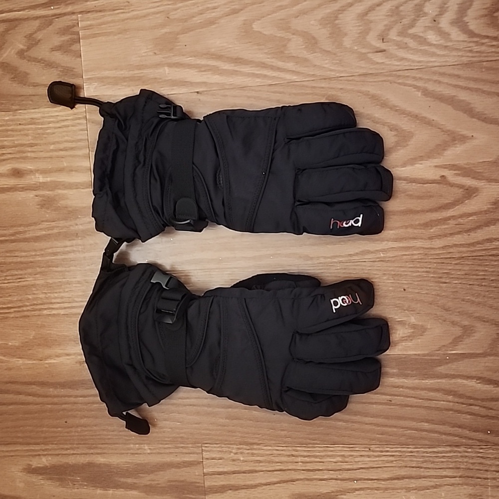 Head snow gloves with heat pocket lg